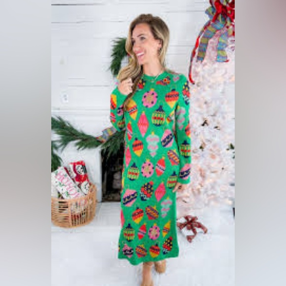 BNWT Ornament green Multi Knot midi/maxi dress